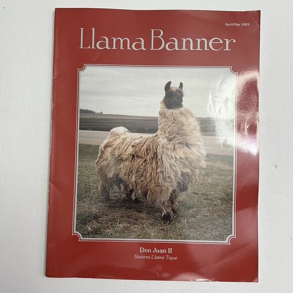 Set of 3 Vintage Llama Banner Magazines April May June July August 1993 - Picture 2 of 16